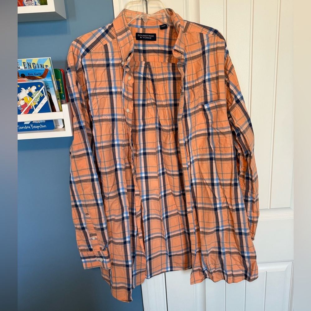 Men’s Roundtree and Yorke 2XT dress shirt - Picture 1 of 5